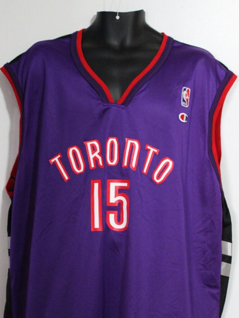 NWT Vince Carter Toronto Raptors Champion NBA Basketball Jersey 2XL XXL 52